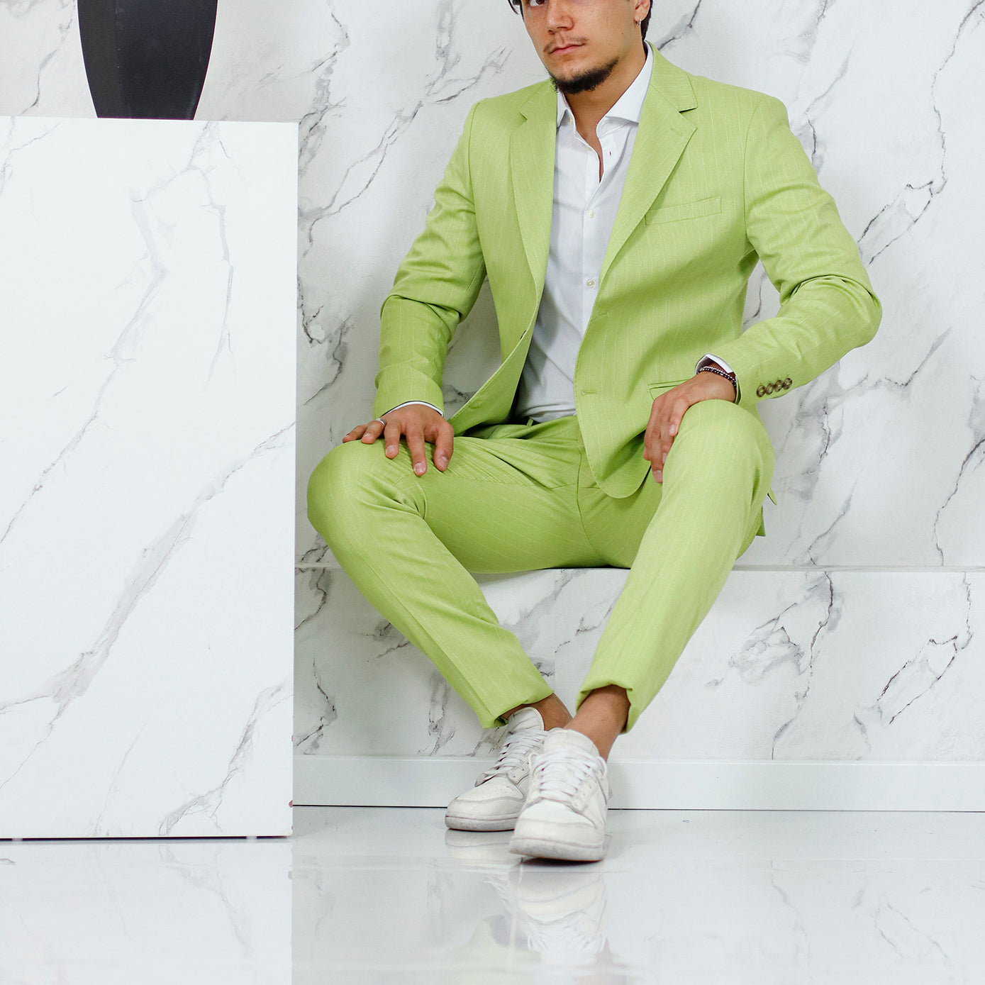 Abito sartoriale MADE IN ITALY lime