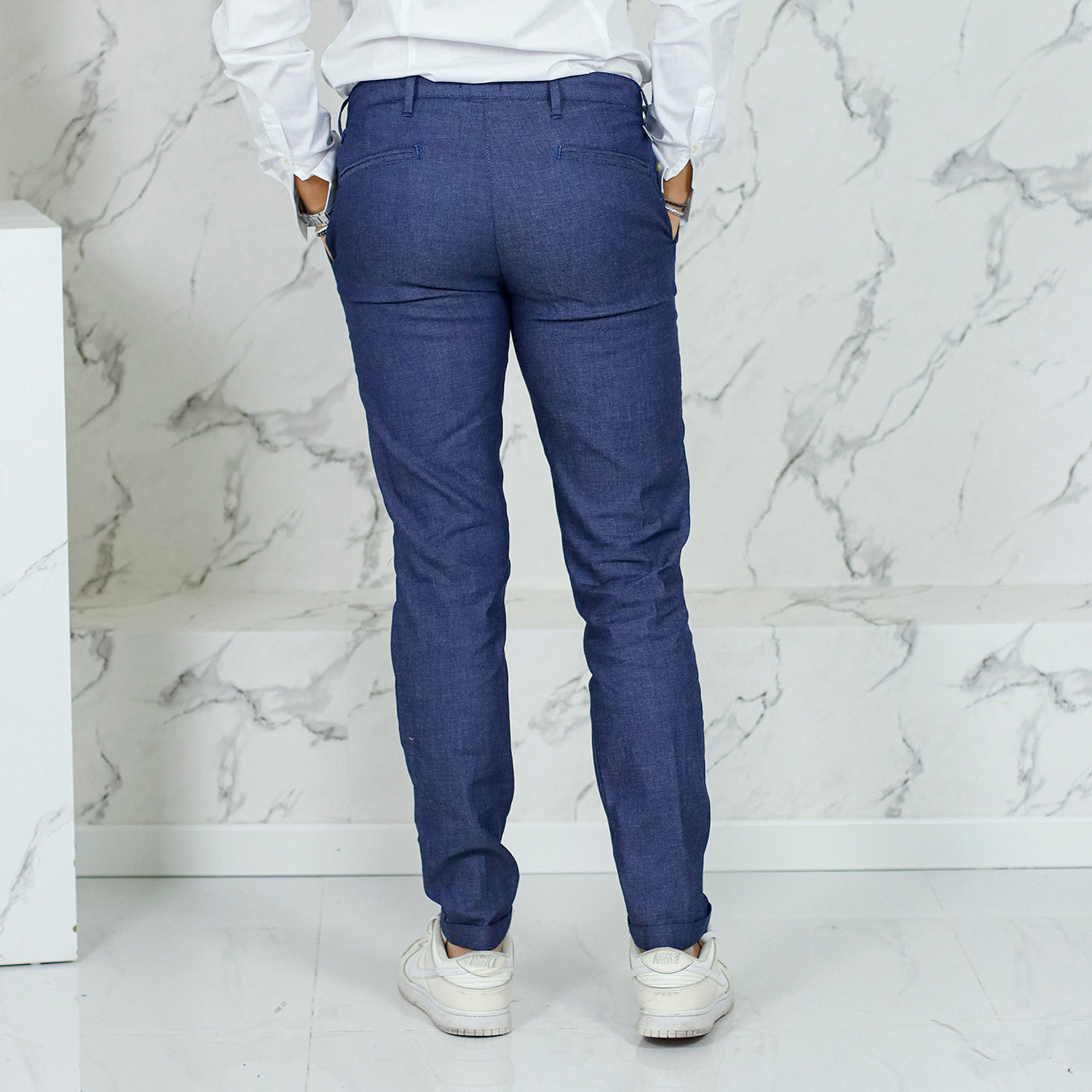 Pantalone effetto jeans MADE IN ITALY