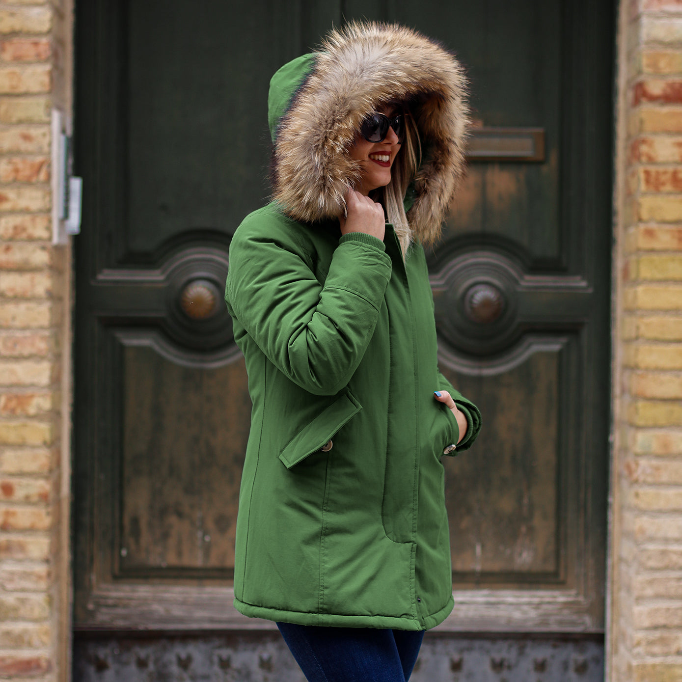 Parka simil woolrich pelliccia grande SPECIAL PRICE