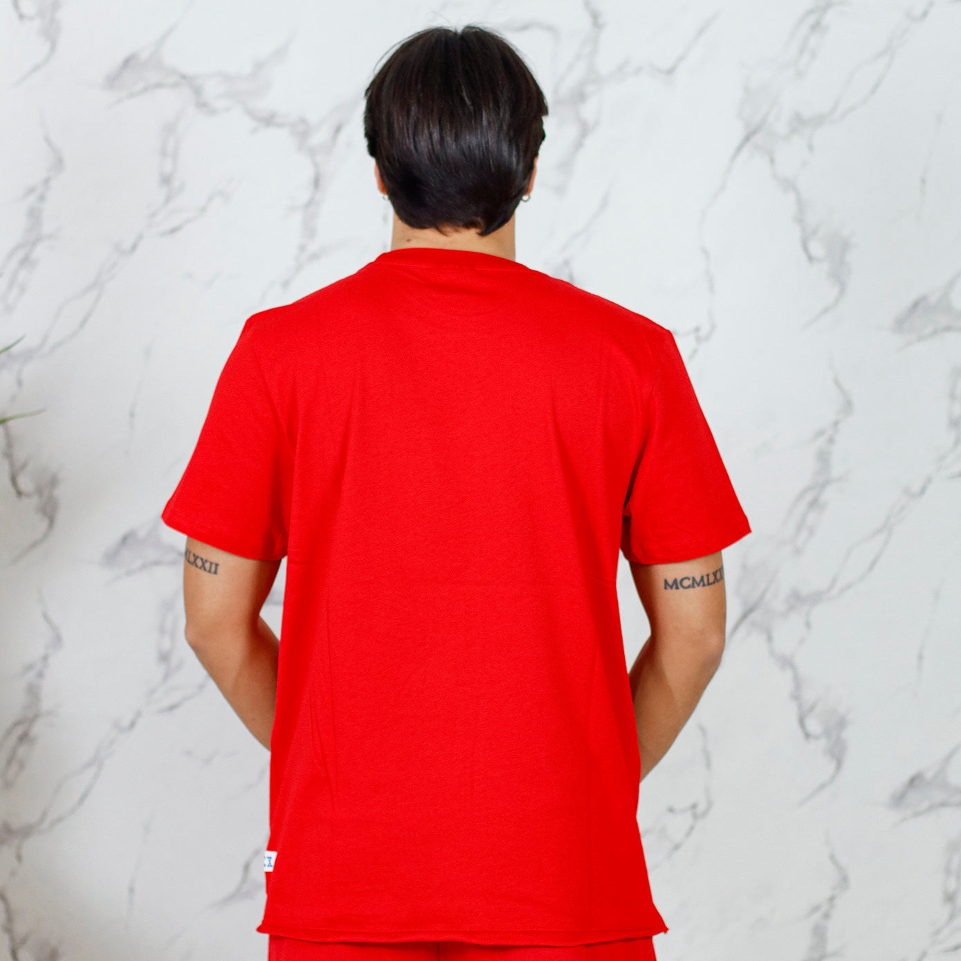 T-shirt PYREX rossa