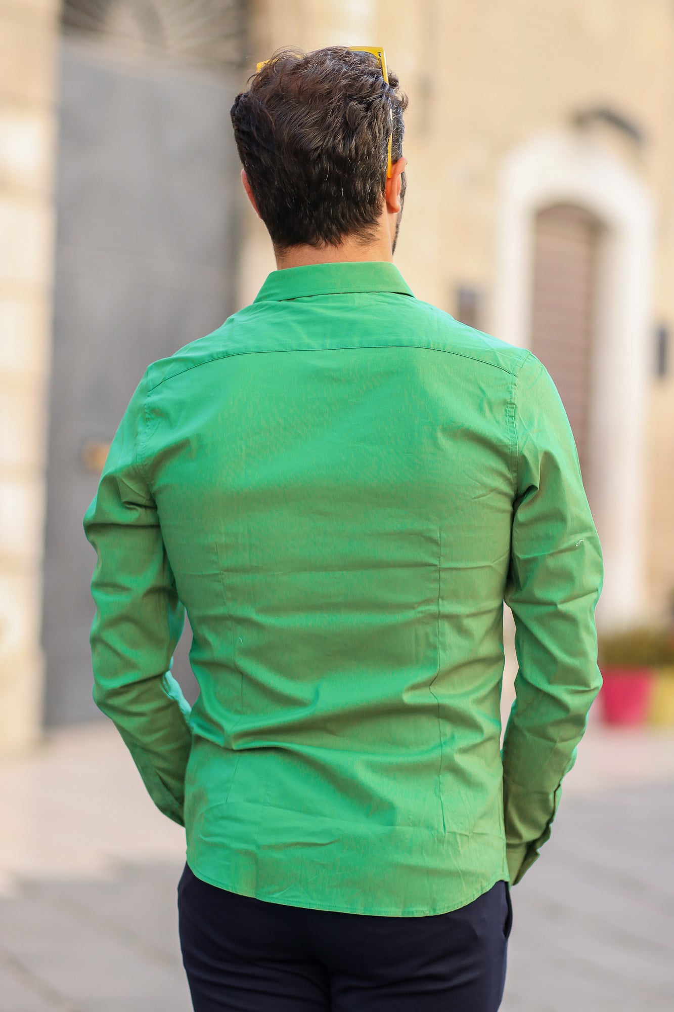 Camicia verde special price